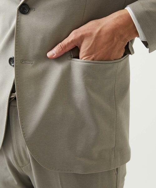 MICHEL KLEIN HOMME / ミッシェルクランオム テーラードジャケット | 【セットアップ】メッシュテーラードジャケット | 詳細16