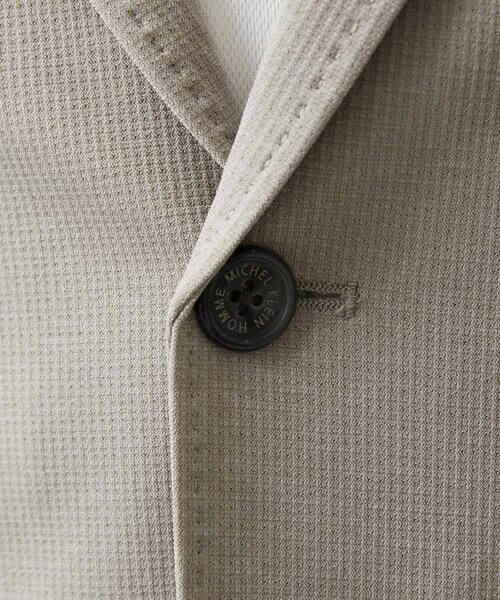 MICHEL KLEIN HOMME / ミッシェルクランオム テーラードジャケット | 【セットアップ】メッシュテーラードジャケット | 詳細17