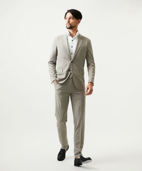 MICHEL KLEIN HOMME / ミッシェルクランオム テーラードジャケット | 【セットアップ】メッシュテーラードジャケット | 詳細6