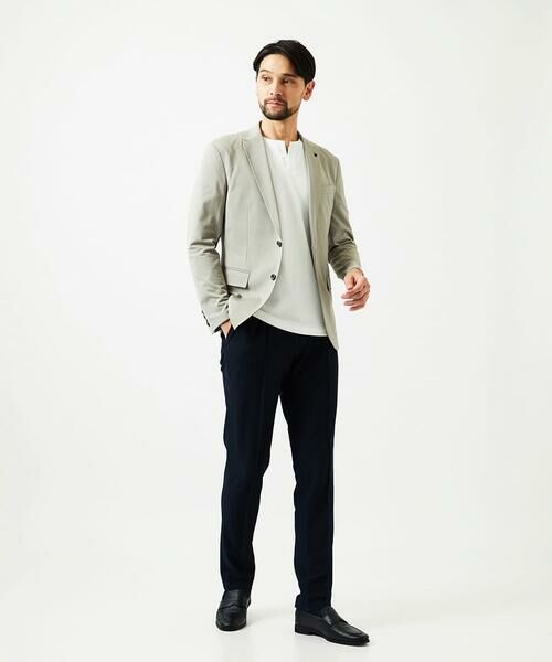 MICHEL KLEIN HOMME / ミッシェルクランオム テーラードジャケット | 【セットアップ】メッシュテーラードジャケット | 詳細8