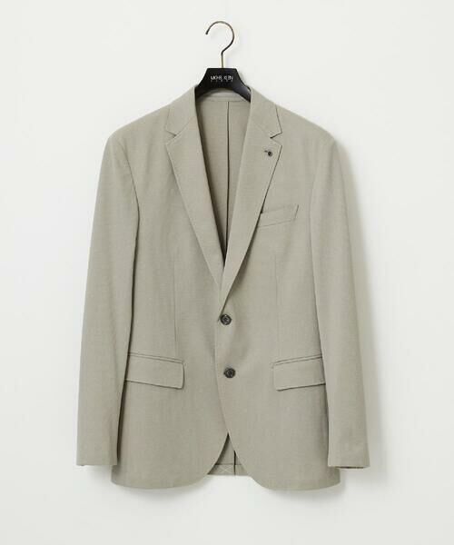 MICHEL KLEIN HOMME / ミッシェルクランオム テーラードジャケット | 【セットアップ】メッシュテーラードジャケット（ベージュ）
