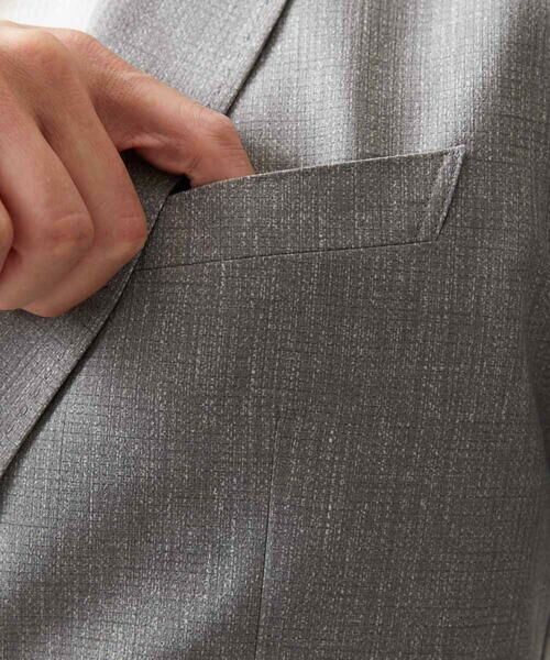 MICHEL KLEIN HOMME / ミッシェルクランオム テーラードジャケット | 【セットアップ】メッシュプリントテーラードジャケット | 詳細13