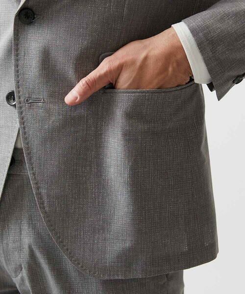 MICHEL KLEIN HOMME / ミッシェルクランオム テーラードジャケット | 【セットアップ】メッシュプリントテーラードジャケット | 詳細15