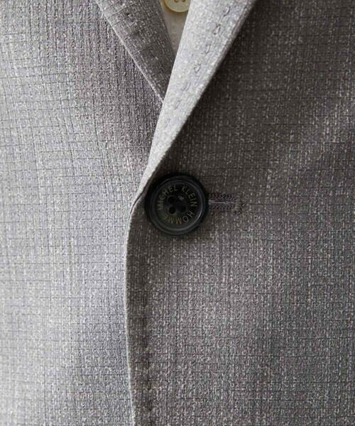 MICHEL KLEIN HOMME / ミッシェルクランオム テーラードジャケット | 【セットアップ】メッシュプリントテーラードジャケット | 詳細16