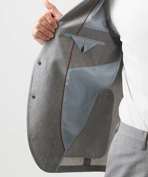 MICHEL KLEIN HOMME / ミッシェルクランオム テーラードジャケット | 【セットアップ】メッシュプリントテーラードジャケット | 詳細18