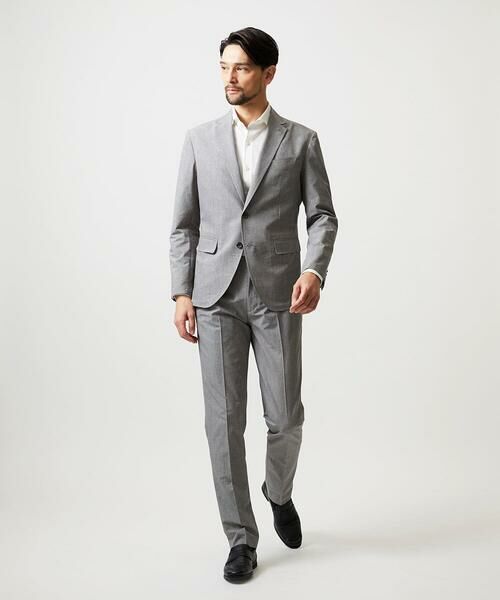 MICHEL KLEIN HOMME / ミッシェルクランオム テーラードジャケット | 【セットアップ】メッシュプリントテーラードジャケット | 詳細5