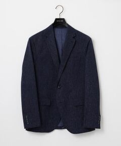 MICHEL KLEIN HOMME / ミッシェルクランオム テーラードジャケット | 【BODY MAKE】【セットアップ】メッシュプリントテーラードジャケット