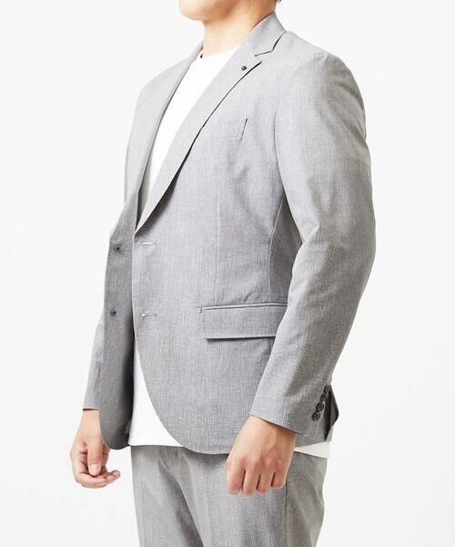 MICHEL KLEIN HOMME / ミッシェルクランオム テーラードジャケット | 【BODY MAKE】【セットアップ】メッシュプリントテーラードジャケット | 詳細6