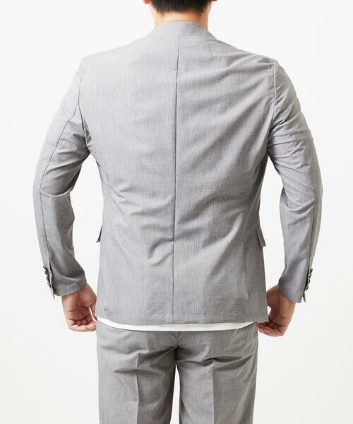 MICHEL KLEIN HOMME / ミッシェルクランオム テーラードジャケット | 【BODY MAKE】【セットアップ】メッシュプリントテーラードジャケット | 詳細8