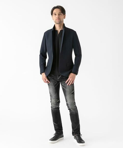 MICHEL KLEIN HOMME / ミッシェルクランオム テーラードジャケット | 【セットアップ】ストレッチコンバーチブルジャケット | 詳細4