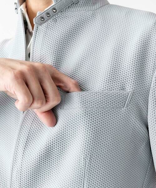 MICHEL KLEIN HOMME / ミッシェルクランオム テーラードジャケット | 【セットアップ】ストレッチコンバーチブルジャケット | 詳細14