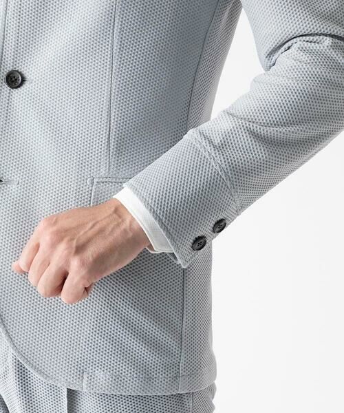 MICHEL KLEIN HOMME / ミッシェルクランオム テーラードジャケット | 【セットアップ】ストレッチコンバーチブルジャケット | 詳細15