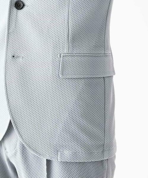 MICHEL KLEIN HOMME / ミッシェルクランオム テーラードジャケット | 【セットアップ】ストレッチコンバーチブルジャケット | 詳細16