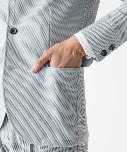 MICHEL KLEIN HOMME / ミッシェルクランオム テーラードジャケット | 【セットアップ】ストレッチコンバーチブルジャケット | 詳細17