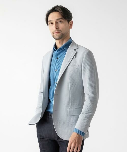 MICHEL KLEIN HOMME / ミッシェルクランオム テーラードジャケット | 【セットアップ】ストレッチコンバーチブルジャケット | 詳細6