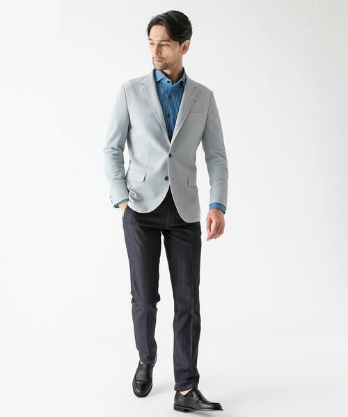 MICHEL KLEIN HOMME / ミッシェルクランオム テーラードジャケット | 【セットアップ】ストレッチコンバーチブルジャケット | 詳細7