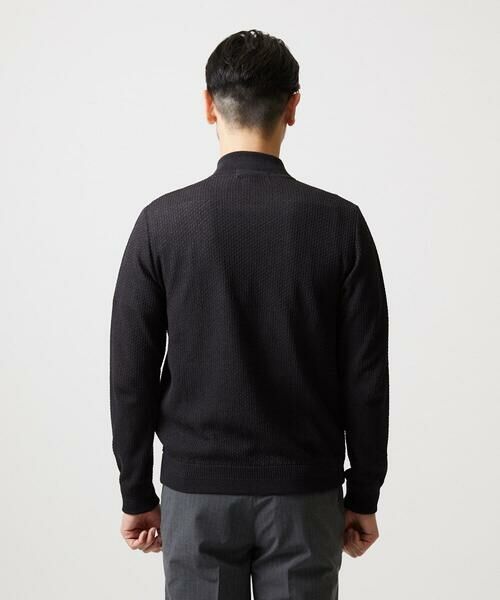 MICHEL KLEIN HOMME / ミッシェルクランオム その他アウター | 《日本製》見附ニットMA1ブルゾン | 詳細5