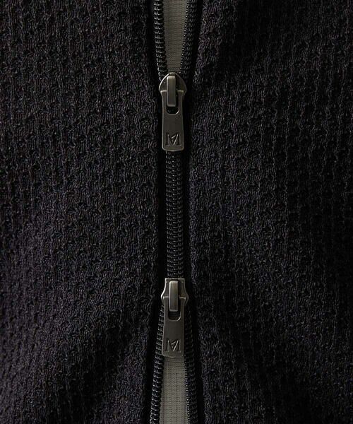 MICHEL KLEIN HOMME / ミッシェルクランオム その他アウター | 《日本製》見附ニットMA1ブルゾン | 詳細9