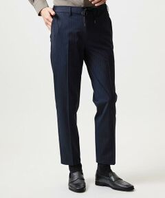 MICHEL KLEIN HOMME / ミッシェルクランオム チノ・ワークパンツ | ストライプ2WAY9分丈スラックスパンツ