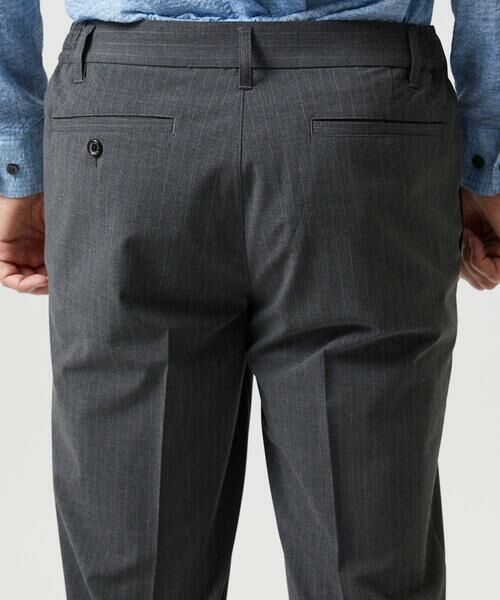 MICHEL KLEIN HOMME / ミッシェルクランオム チノ・ワークパンツ | ストライプ2WAY9分丈スラックスパンツ | 詳細10