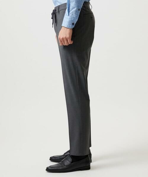 MICHEL KLEIN HOMME / ミッシェルクランオム チノ・ワークパンツ | ストライプ2WAY9分丈スラックスパンツ | 詳細8