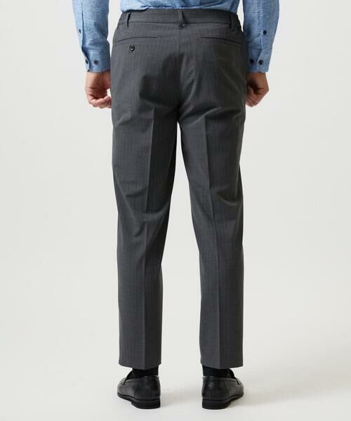 MICHEL KLEIN HOMME / ミッシェルクランオム チノ・ワークパンツ | ストライプ2WAY9分丈スラックスパンツ | 詳細9