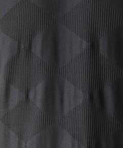 MICHEL KLEIN HOMME / ミッシェルクランオム カットソー | アーガイル柄Vネック半袖カットソー