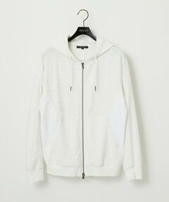 MICHEL KLEIN HOMME / ミッシェルクランオム パーカー | 【セットアップ】ジャカードジップアップパーカー
