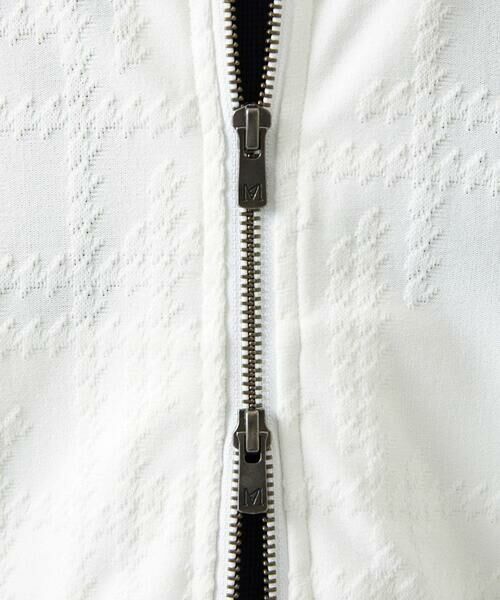 MICHEL KLEIN HOMME / ミッシェルクランオム パーカー | 【セットアップ】ジャカードジップアップパーカー | 詳細12