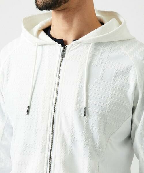MICHEL KLEIN HOMME / ミッシェルクランオム パーカー | 【セットアップ】ジャカードジップアップパーカー | 詳細7