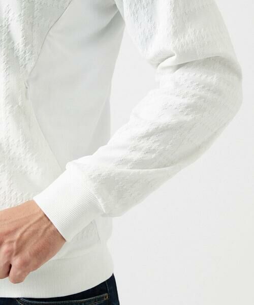 MICHEL KLEIN HOMME / ミッシェルクランオム パーカー | 【セットアップ】ジャカードジップアップパーカー | 詳細8