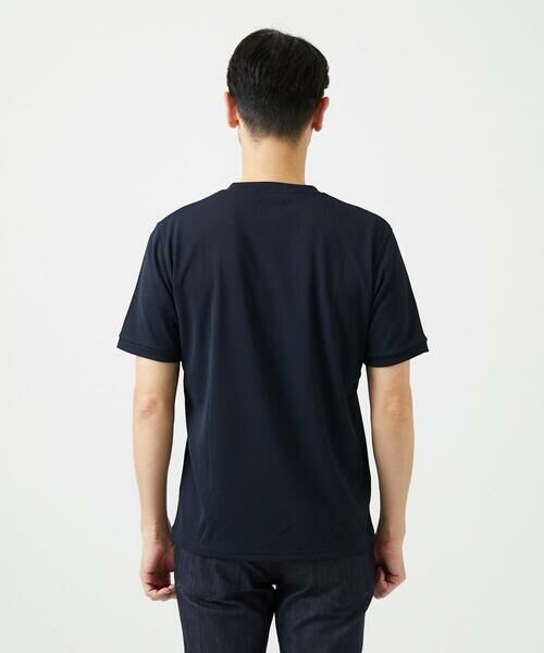 MICHEL KLEIN HOMME / ミッシェルクランオム カットソー | 《日本製》キーネック半袖カットソー | 詳細3