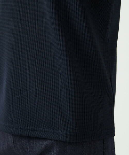 MICHEL KLEIN HOMME / ミッシェルクランオム カットソー | 《日本製》キーネック半袖カットソー | 詳細7