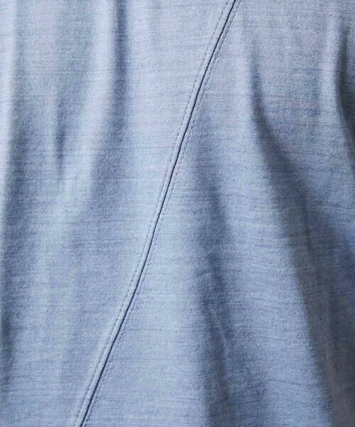 MICHEL KLEIN HOMME / ミッシェルクランオム カットソー | 切り替えクルーネック半袖カットソー | 詳細7