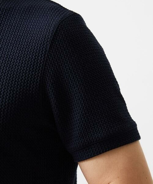 MICHEL KLEIN HOMME / ミッシェルクランオム カットソー | キーネックウェーブ半袖カットソー | 詳細5