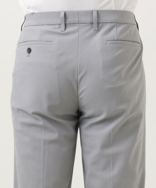 MICHEL KLEIN HOMME / ミッシェルクランオム チノ・ワークパンツ | 【セットアップ】コットンライクストレッチスラックスパンツ | 詳細6