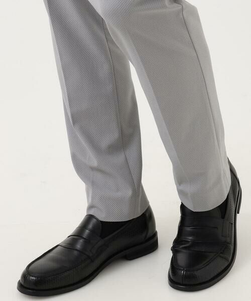 MICHEL KLEIN HOMME / ミッシェルクランオム チノ・ワークパンツ | 【セットアップ】コットンライクストレッチスラックスパンツ | 詳細9