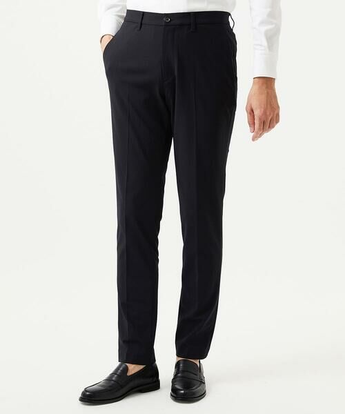 MICHEL KLEIN HOMME / ミッシェルクランオム チノ・ワークパンツ | 【セットアップ】コットンライクストレッチスラックスパンツ | 詳細12