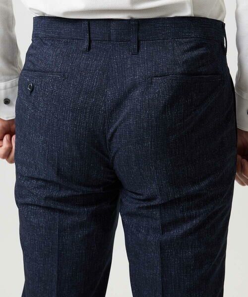 MICHEL KLEIN HOMME / ミッシェルクランオム チノ・ワークパンツ | 【セットアップ】メッシュプリントスラックスパンツ | 詳細6