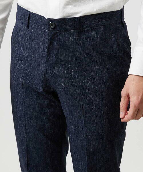 MICHEL KLEIN HOMME / ミッシェルクランオム チノ・ワークパンツ | 【セットアップ】メッシュプリントスラックスパンツ | 詳細7