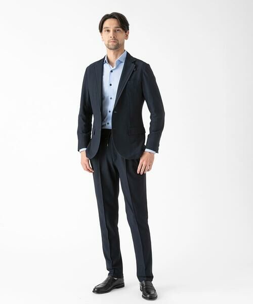 MICHEL KLEIN HOMME / ミッシェルクランオム チノ・ワークパンツ | 【セットアップ】ストレッチスラックスパンツ | 詳細2