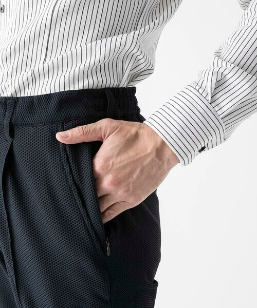 MICHEL KLEIN HOMME / ミッシェルクランオム チノ・ワークパンツ | 【セットアップ】ストレッチスラックスパンツ | 詳細7