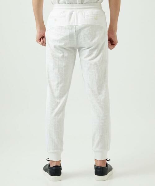 MICHEL KLEIN HOMME / ミッシェルクランオム チノ・ワークパンツ | 【セットアップ】ジャカードリラックスパンツ | 詳細4