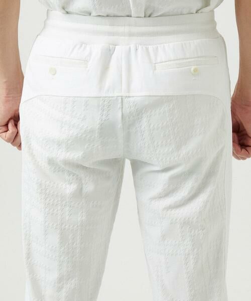MICHEL KLEIN HOMME / ミッシェルクランオム チノ・ワークパンツ | 【セットアップ】ジャカードリラックスパンツ | 詳細5
