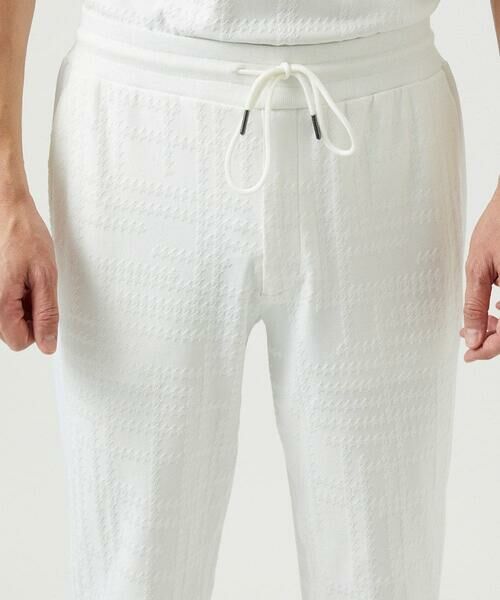 MICHEL KLEIN HOMME / ミッシェルクランオム チノ・ワークパンツ | 【セットアップ】ジャカードリラックスパンツ | 詳細6