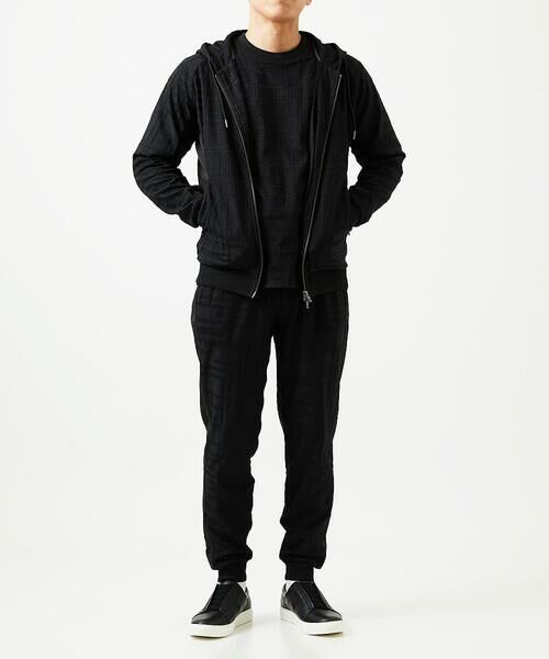 MICHEL KLEIN HOMME / ミッシェルクランオム チノ・ワークパンツ | 【セットアップ】ジャカードリラックスパンツ | 詳細12