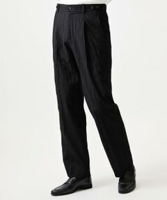 MICHEL KLEIN HOMME / ミッシェルクランオム チノ・ワークパンツ | 楊柳ワイドスラックスパンツ