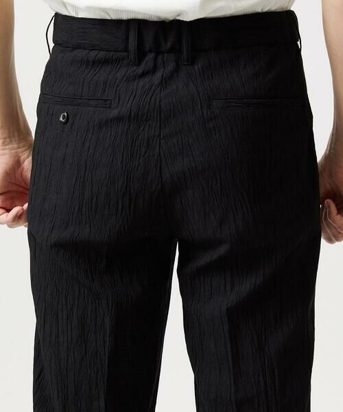 MICHEL KLEIN HOMME / ミッシェルクランオム チノ・ワークパンツ | 楊柳ワイドスラックスパンツ | 詳細5