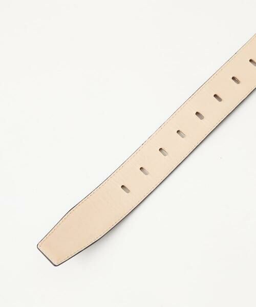 MICHEL KLEIN HOMME / ミッシェルクランオム ベルト・サスペンダー | クロコパッチ　ワイドピンベルト | 詳細4