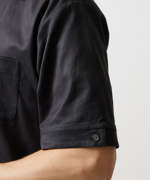 MICHEL KLEIN HOMME / ミッシェルクランオム シャツ・ブラウス | 【セットアップ】スエード半袖シャツ | 詳細10